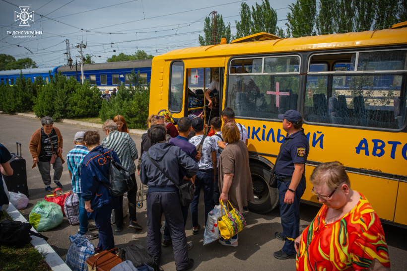В Донецкой ОВА сообщили о ходе эвакуации населения в минувшие выходные