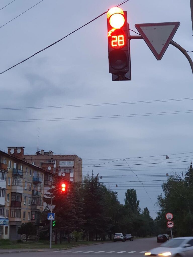 світлофори у Краматорську