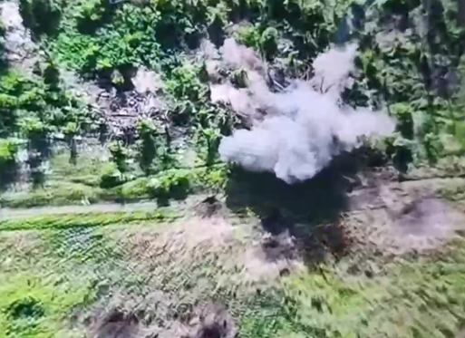 Українська артилерія знищила зброю АГС під Бахмутом: відео