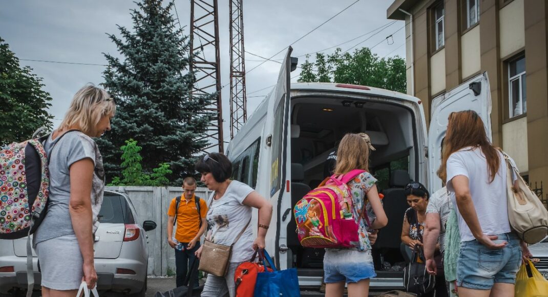 На Донеччині продовжується евакуація населення