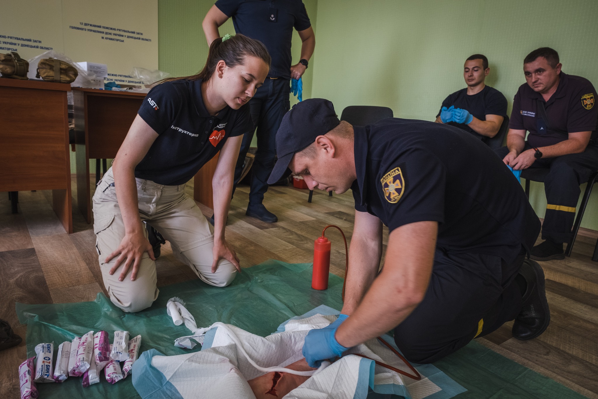На Донеччині стартував тренінг з надання першої домедичної допомоги інструкторами FAST