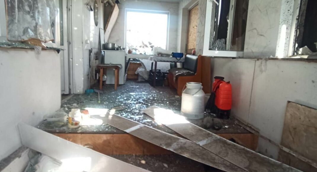 В Донецкой области оккупанты повредили 2 дома в Курахово