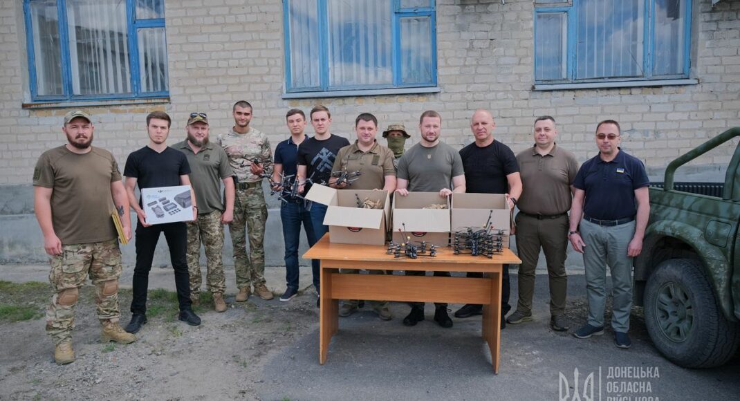 На Донеччині розпочали проєкт підтримки військових з виробництва дронів "Time X"