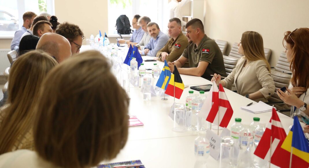 Лысогор обсудил с представителями ЕС построение новой Луганщины на основе современных технологий