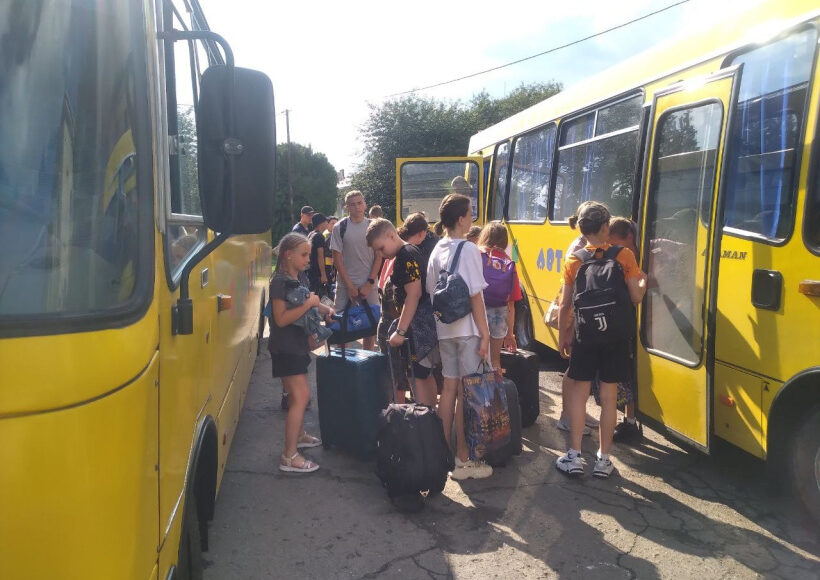 Дітям з Донеччини організували відпочинок у Львівській області