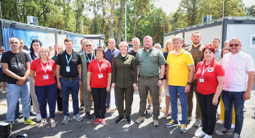 Модульне містечко для переселенців зі сходу країни відкрили на Полтавщині