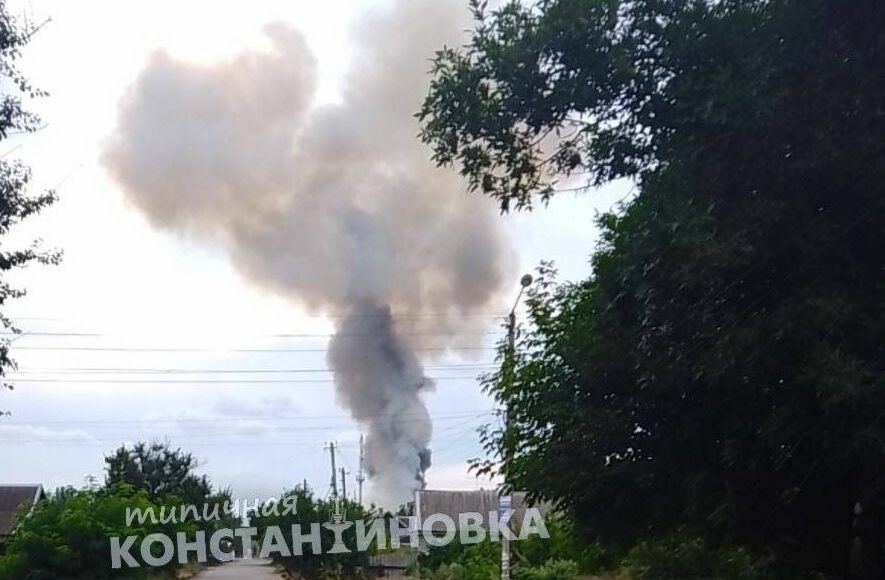 У Костянтинівці через ДТП згоріла АЗС, — ЗМІ