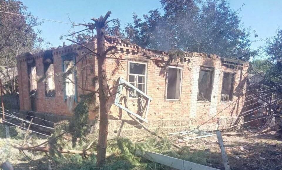 В Пивденном и Торецке оккупанты повредили 2 дома, — ДонОВА