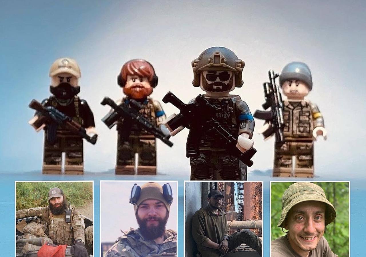 LEGO випустило ще 4 фігурки захисників Маріуполя