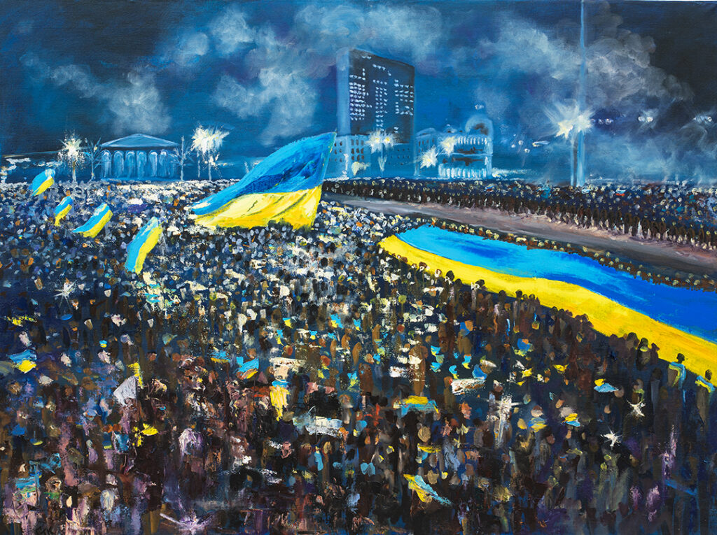 виставка у Києві переселенців з Донецька