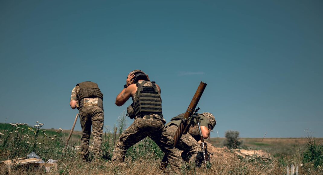 Бійці Донецької окремої бригади ТрО знищили артилерією позиції росіян (відео)