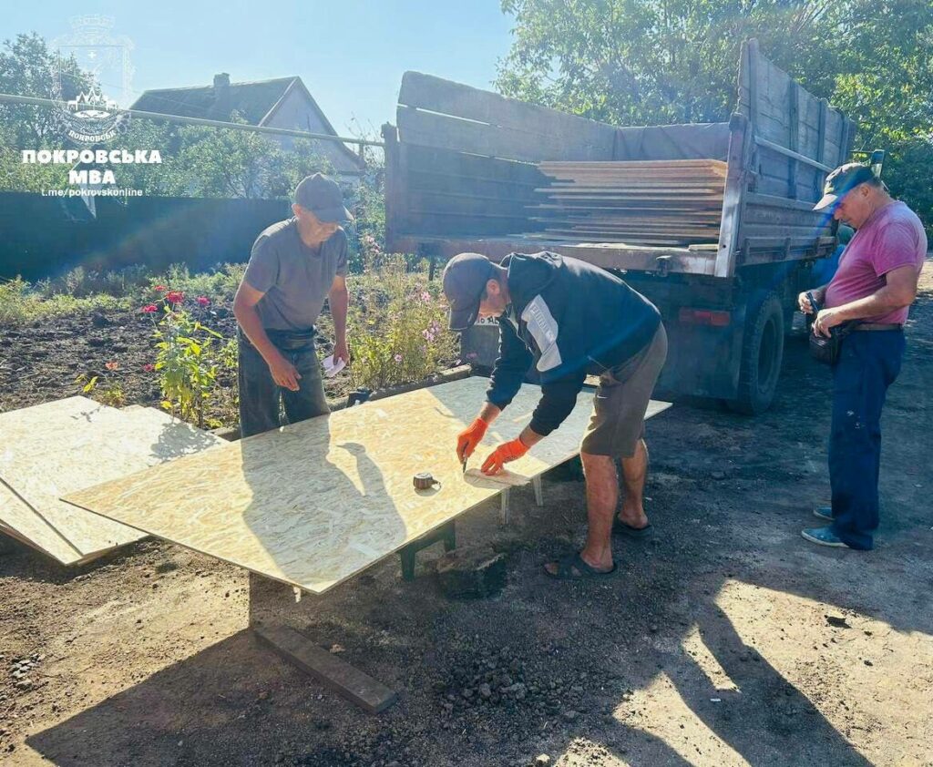 У Родинському ліквідовують наслідки обстрілу рф