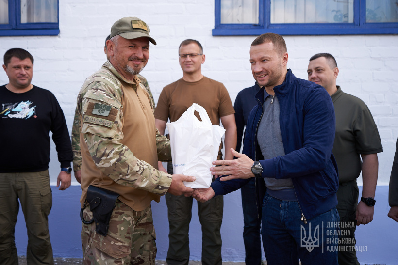 дрони військовим Донеччини