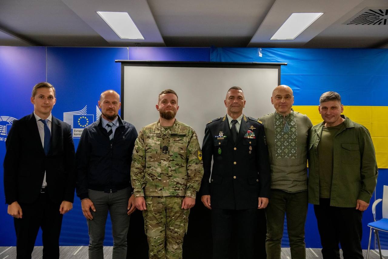 Захисник "Азовсталі" розповів про оборону Маріуполя під час презентації фільму "Абсолютне зло" в Словенії