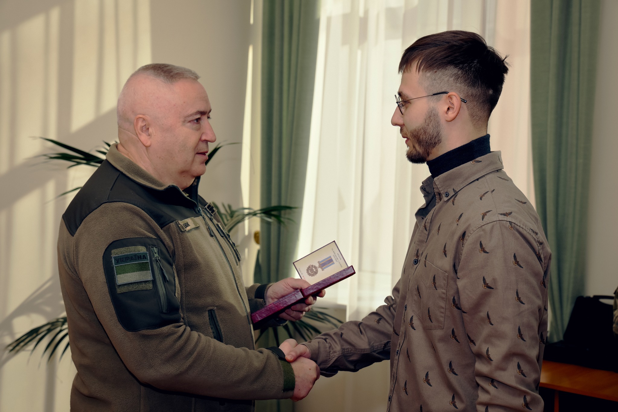 Військовослужбовці Луганського прикордонного загону отримали нагороди за указом президента України