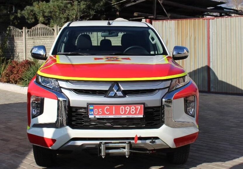 У Лимані рятувальники отримали новий автомобіль (фото)