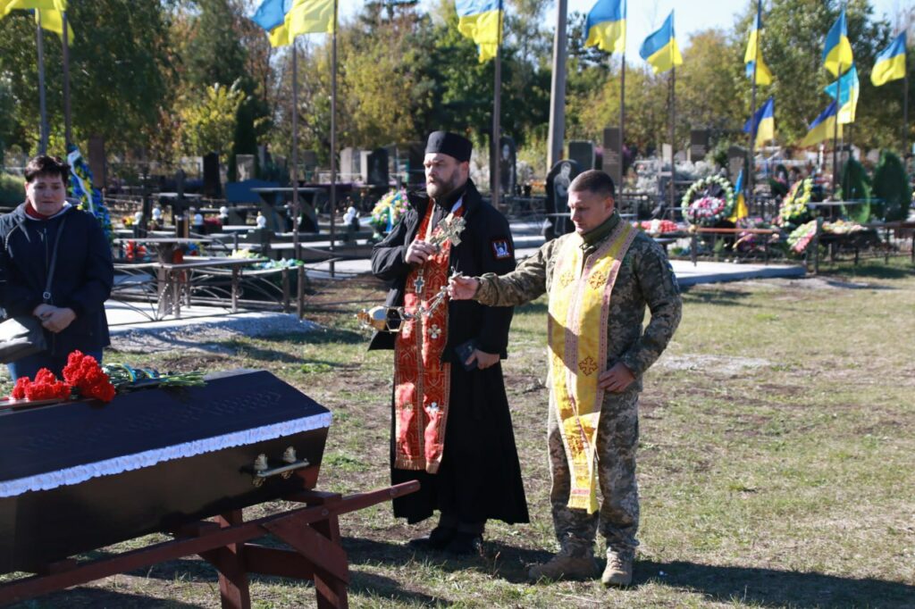 Мирноградська громада попрощалась із Захисником Сергієм Балюрою, який загинув у Запорізькій області