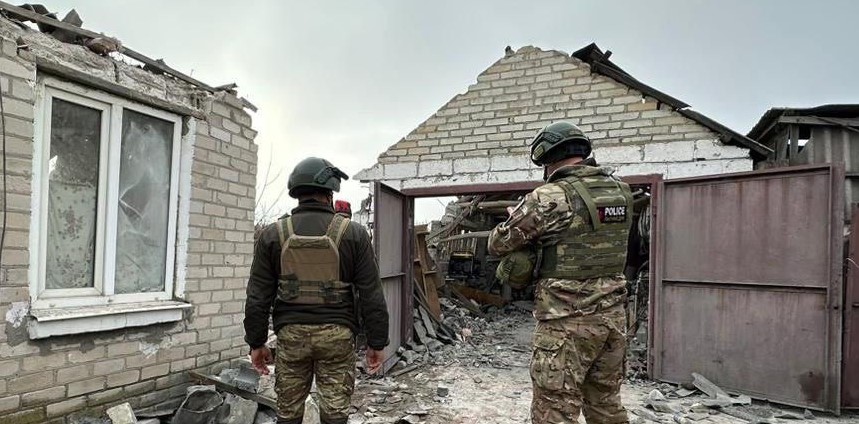 В Донецкой области полиция зафиксировала 6 российских ударов по гражданскому населению в течение суток