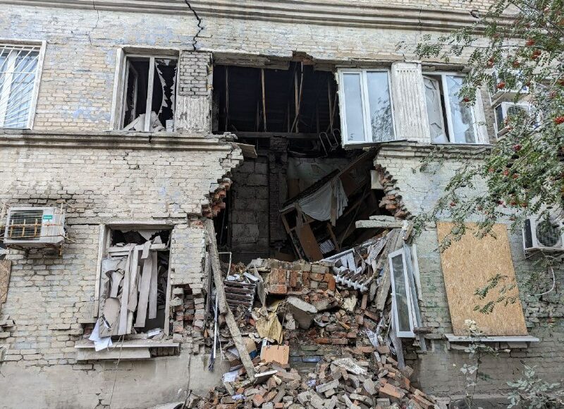 По Покровску 28 ноября армия рф ударила ракетой с самолета