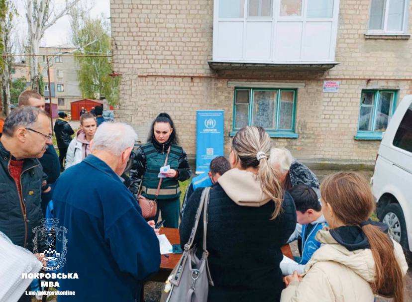 Постраждалим від російського удару в Покровську допомагають гуманітарні організації