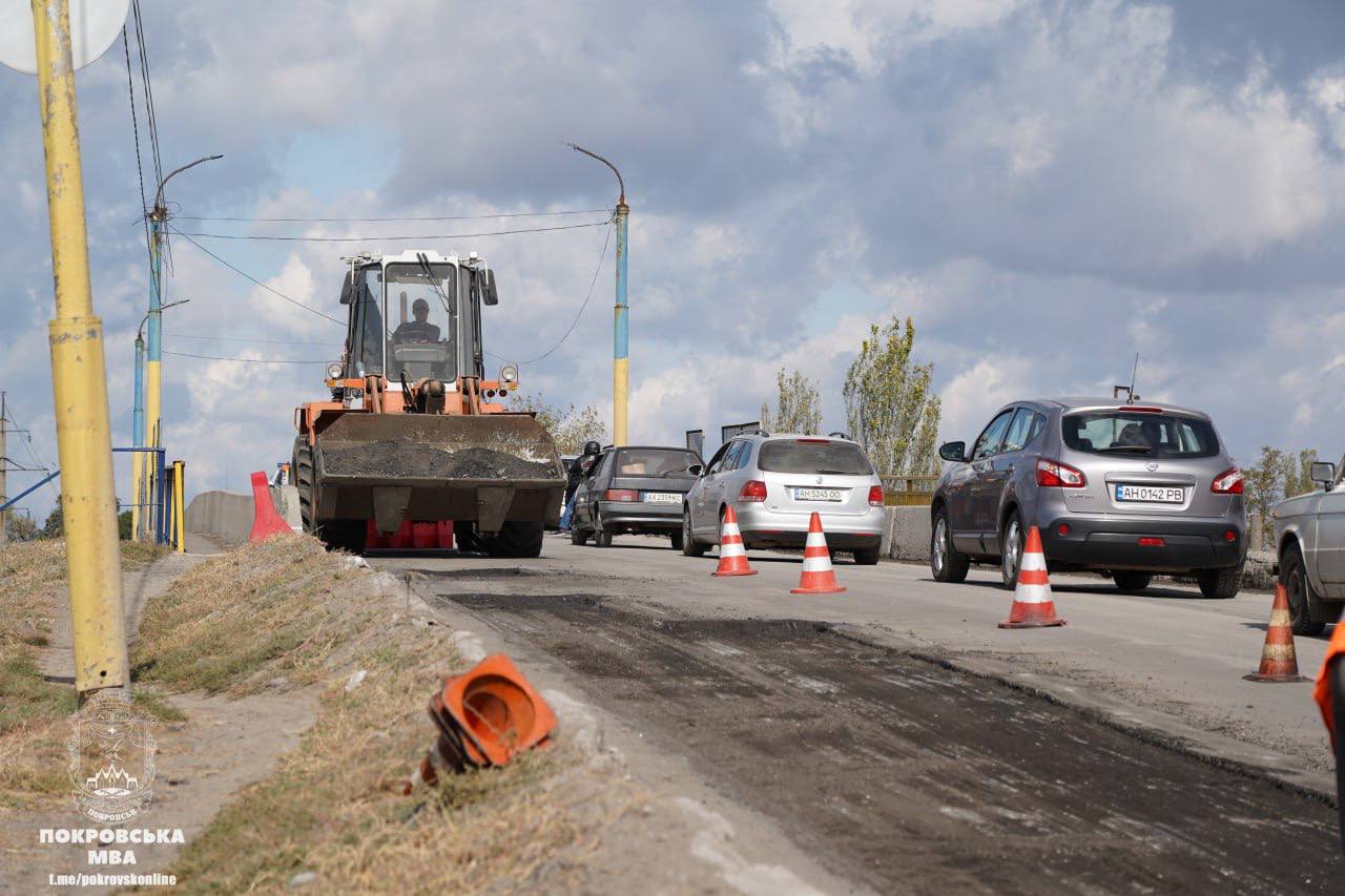 У Покровську розпочали довгоочікуваний ремонт шляхопроводу "Східний"