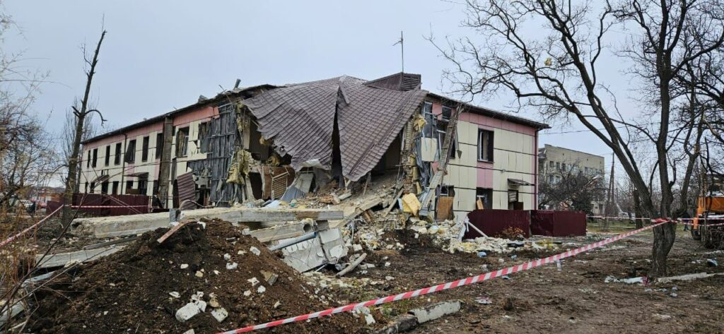 обстріл Селидового, лікарня