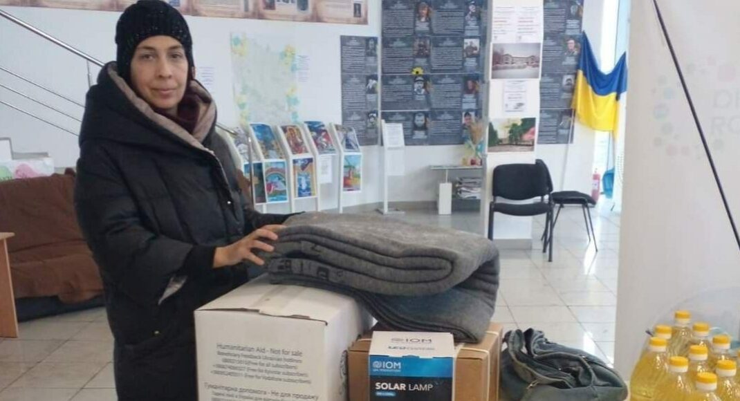 У хабі в Вінниці переселенці з Луганщини отримують допомогу