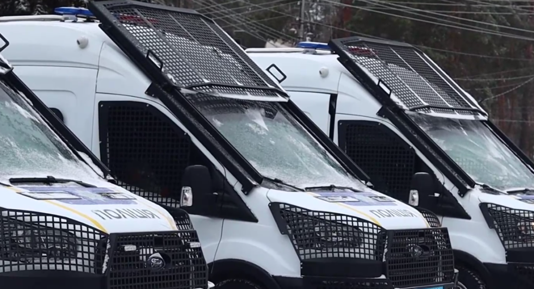 Полиция Донетчины получила новые бронированные автомобили