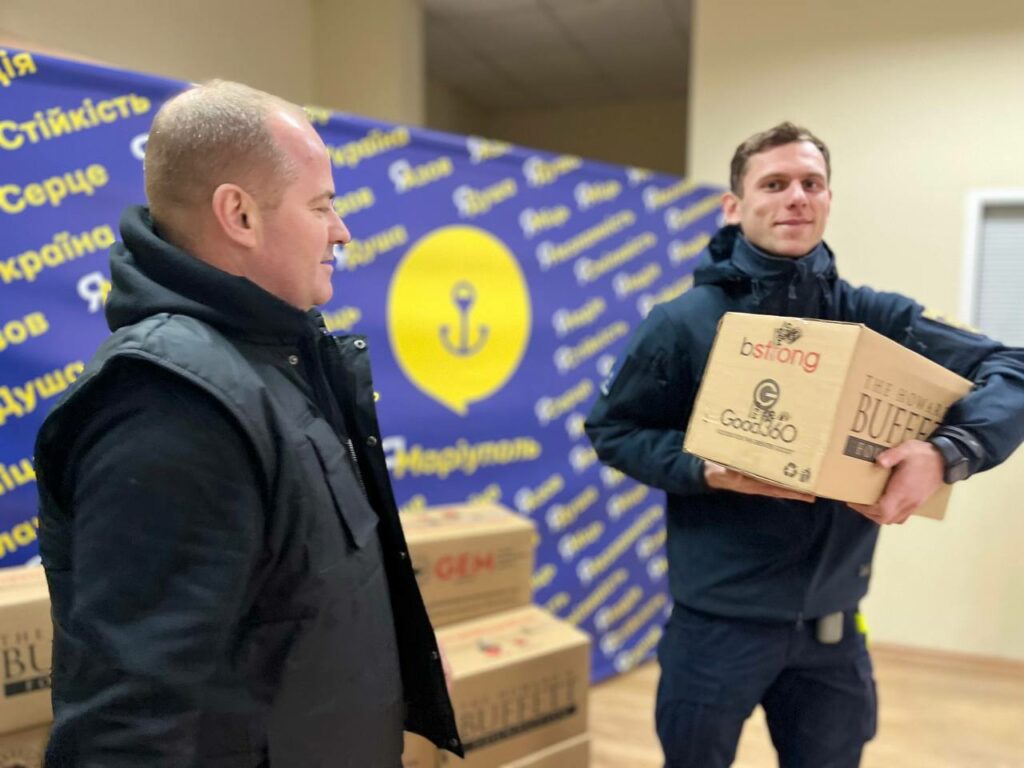 Маріупольці отримують продуктову підтримку від GEM (фото)