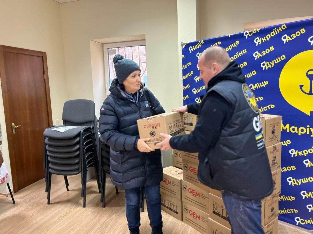 Маріупольці отримують продуктову підтримку від GEM (фото)