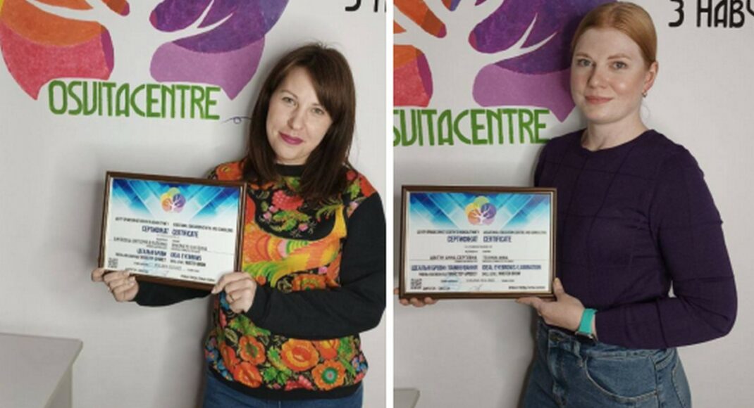 В Запорожье, при поддержке международных партнеров начался проект по переквалификации для женщин из Мариуполя