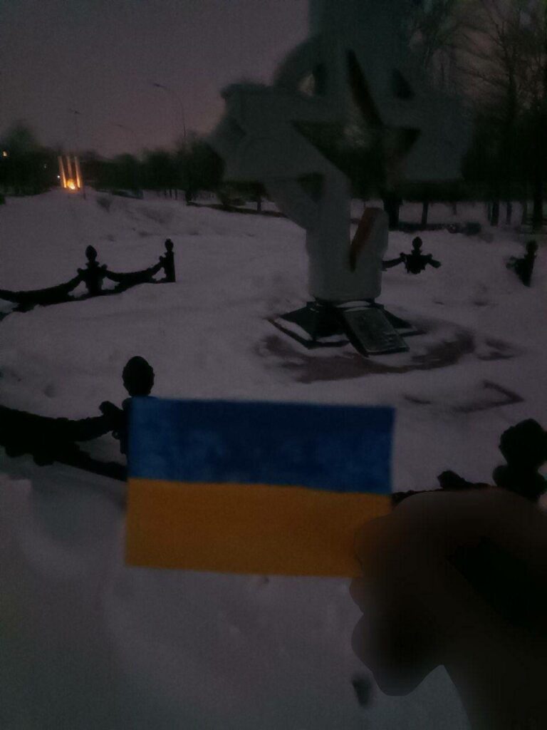 акція на окупованій Луганщині