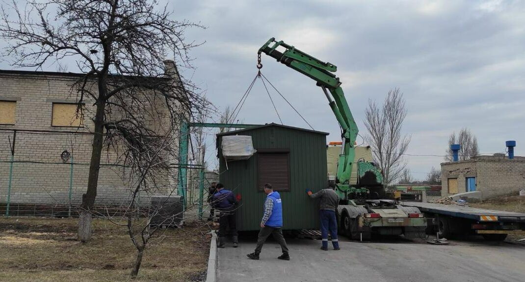 Краматорский водоканал получил гуманитарную помощь от Нидерландов