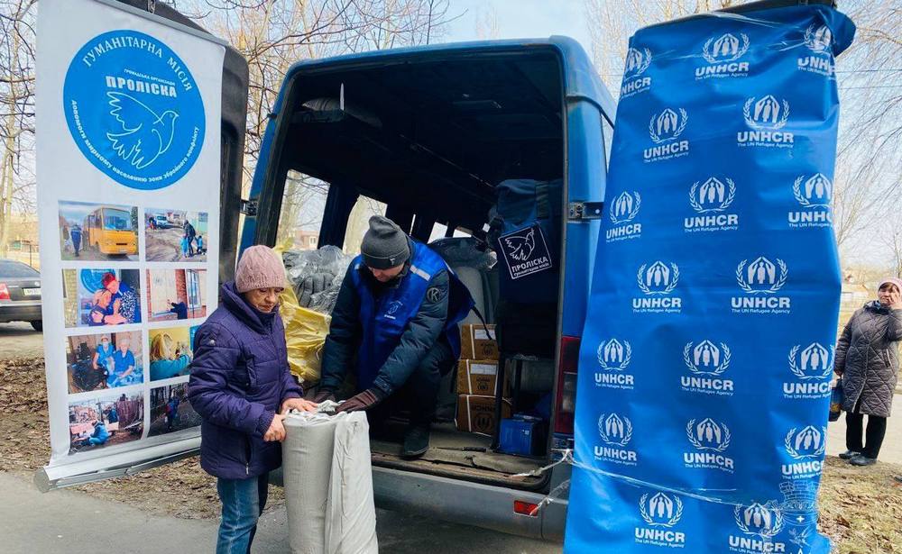 Гуманітарна місія Проліска допомагає постраждалим від ворожого обстрілу у Покровську (фото)