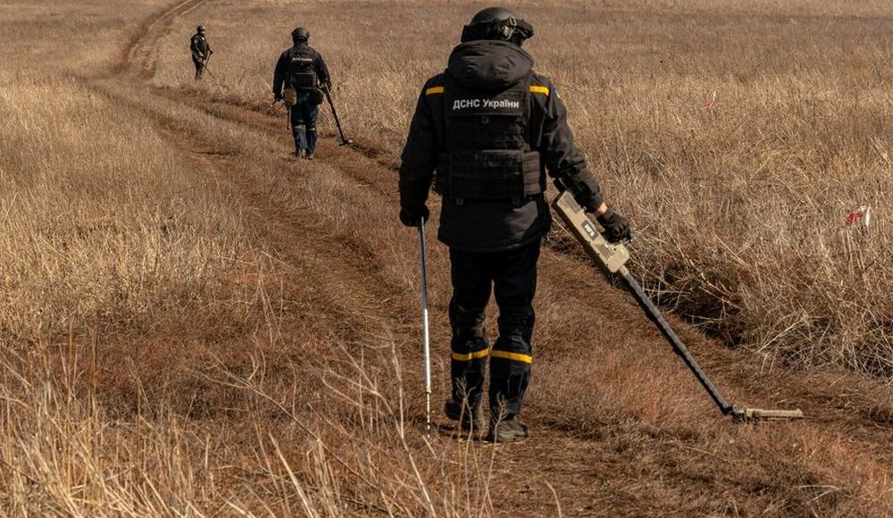 За неделю украинские саперы обезвредили 3437 взрывоопасных предметов