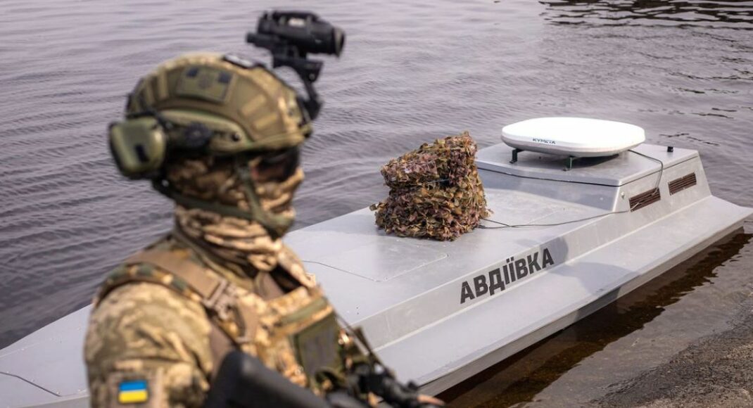 СБУ показала тестування першого дрону "Sea Baby": він має назву "Авдіївка" (фото, відео)