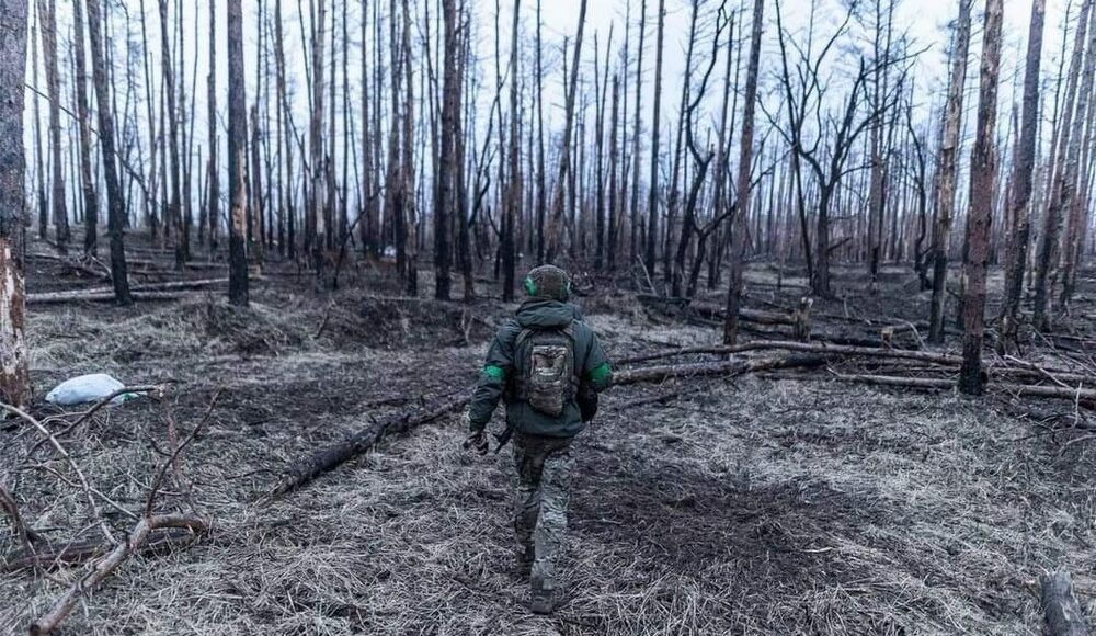 За тиждень на Лиманському напрямку нацгвардійці вразили 18 бліндажів противника і 28 FPV-дронів