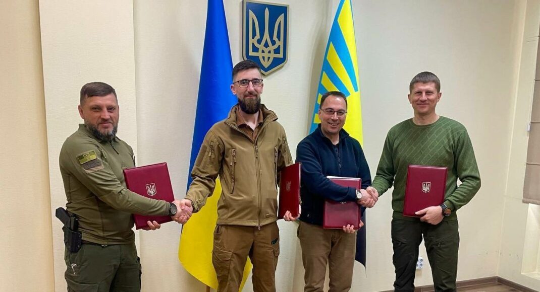 В Донецкой области подписали меморандум о сотрудничестве между Покровской, Авдеевской, Марьинской и Очеретинской громадами