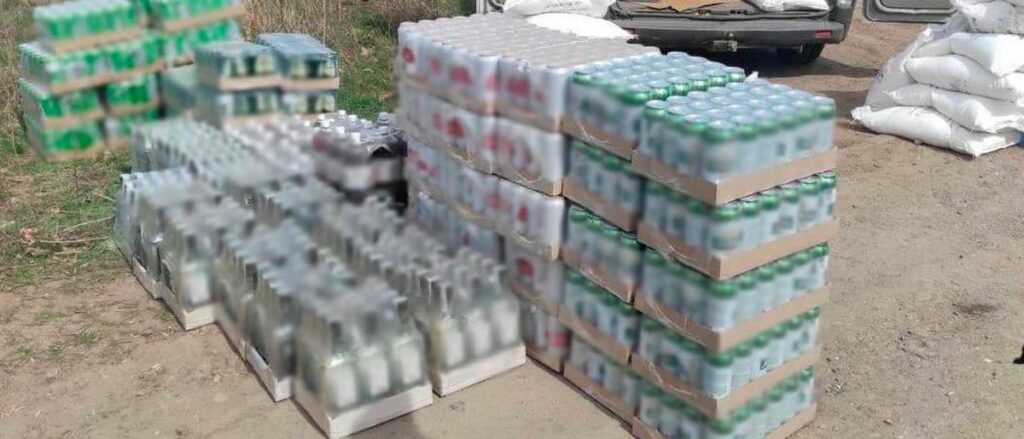 У Краматорську поліція затримала водія з 940 літрами забороненого алкоголю