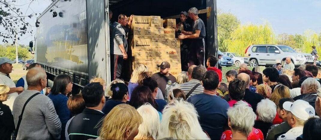 В Покровск привезли очередной гуманитарный груз от Global Empowerment Mission (фото)
