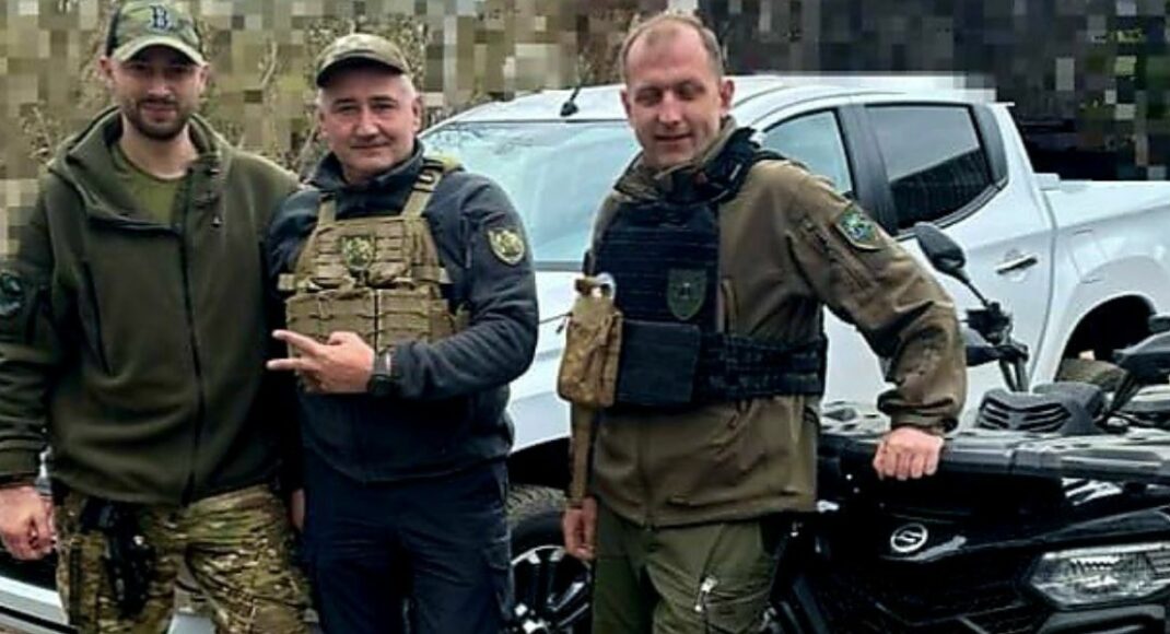 Подразделение К2 54 ОМБр получило технику от Северской громады
