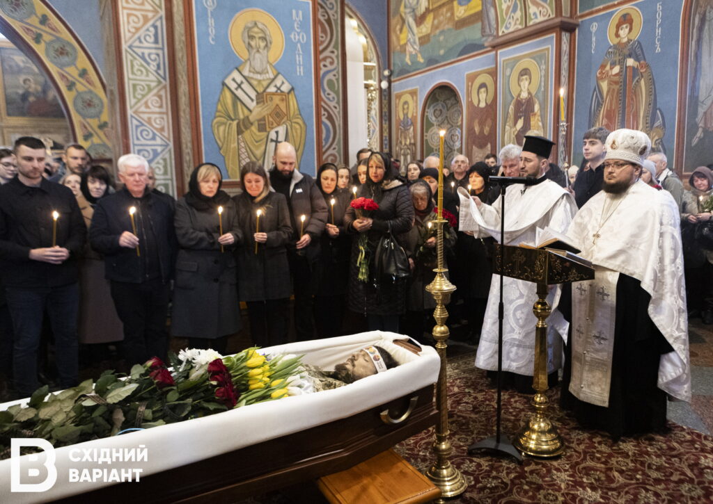 прощання з Павлом Петриченком