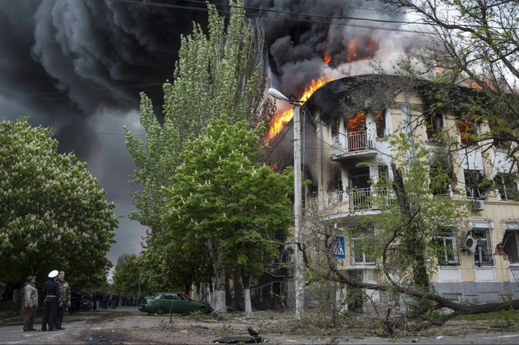 9 травня 2014 року Маріуполь