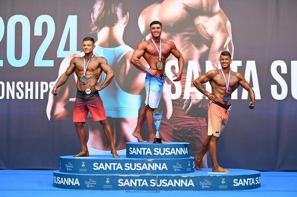 Бодібілдер Донеччини Андрій Грона став срібним призером чемпіонату Європи з бодібілдингу