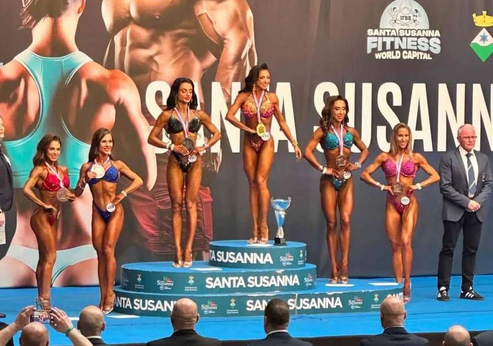 Атлети Луганщини здобули дві медалі на чемпіонаті Європи з бодібілдингу