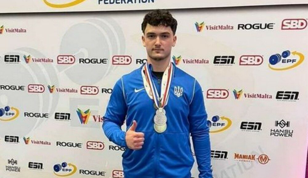 Спортсмен из Луганщины стал серебряным призером чемпионата Европы по пауэрлифтингу