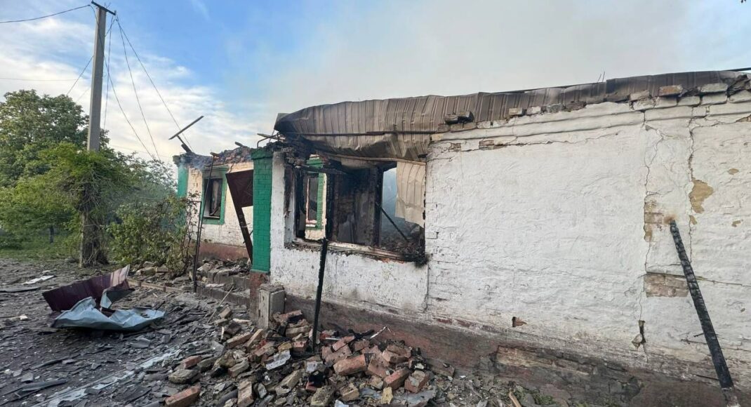 Шість населених пунктів Донеччини зазнали російських обстрілів