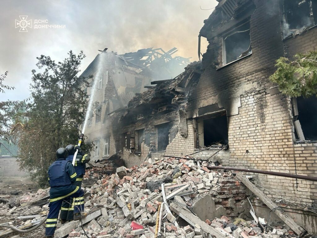 пожежа лиман 9
