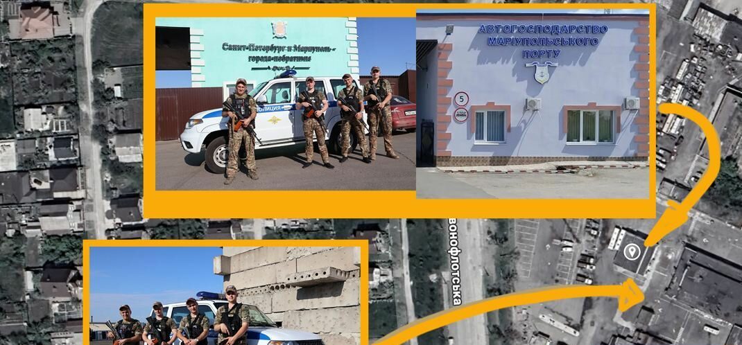 У маріупольському порту окупанти облаштували військову базу