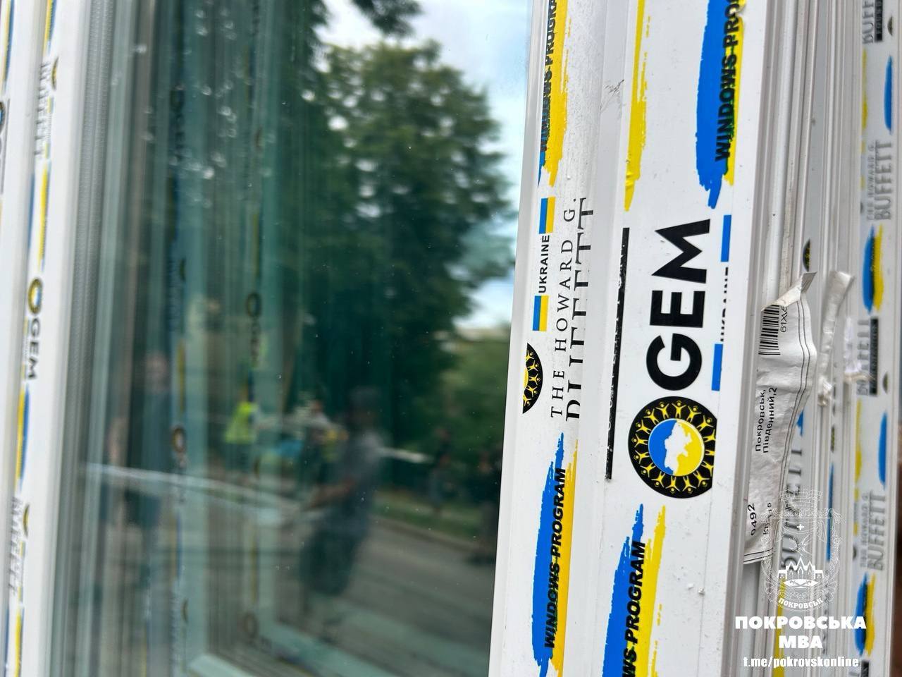 GEM відновлює житлові будинки у Покровській ОТГ, пошкоджені внаслідок ворожих обстрілів (фото)